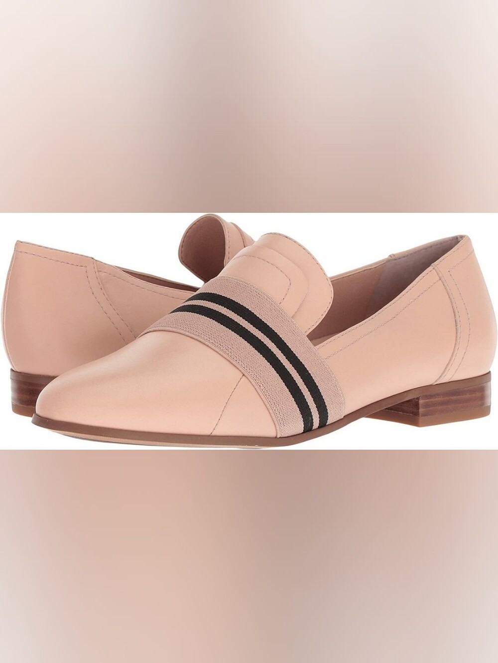 Franco Sarto Blush Pink Women's Slip-On Loafers